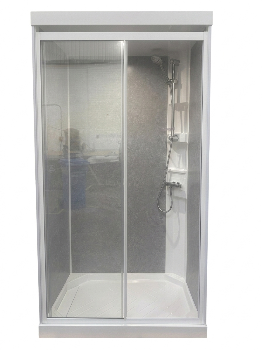 DB3 Cubicle Gray Concrete walls 1 DB3 Cubicle Gray Concrete walls 1