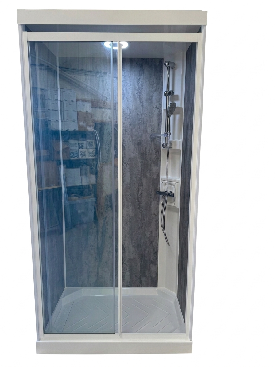 DB3 Cubicle Black Lava Walls 1 DB3 Cubicle Black Lava Walls 1